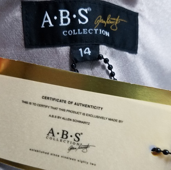 Gorgeous NWT ABS gold sequin strapless dress, 14 - Picture 8 of 8